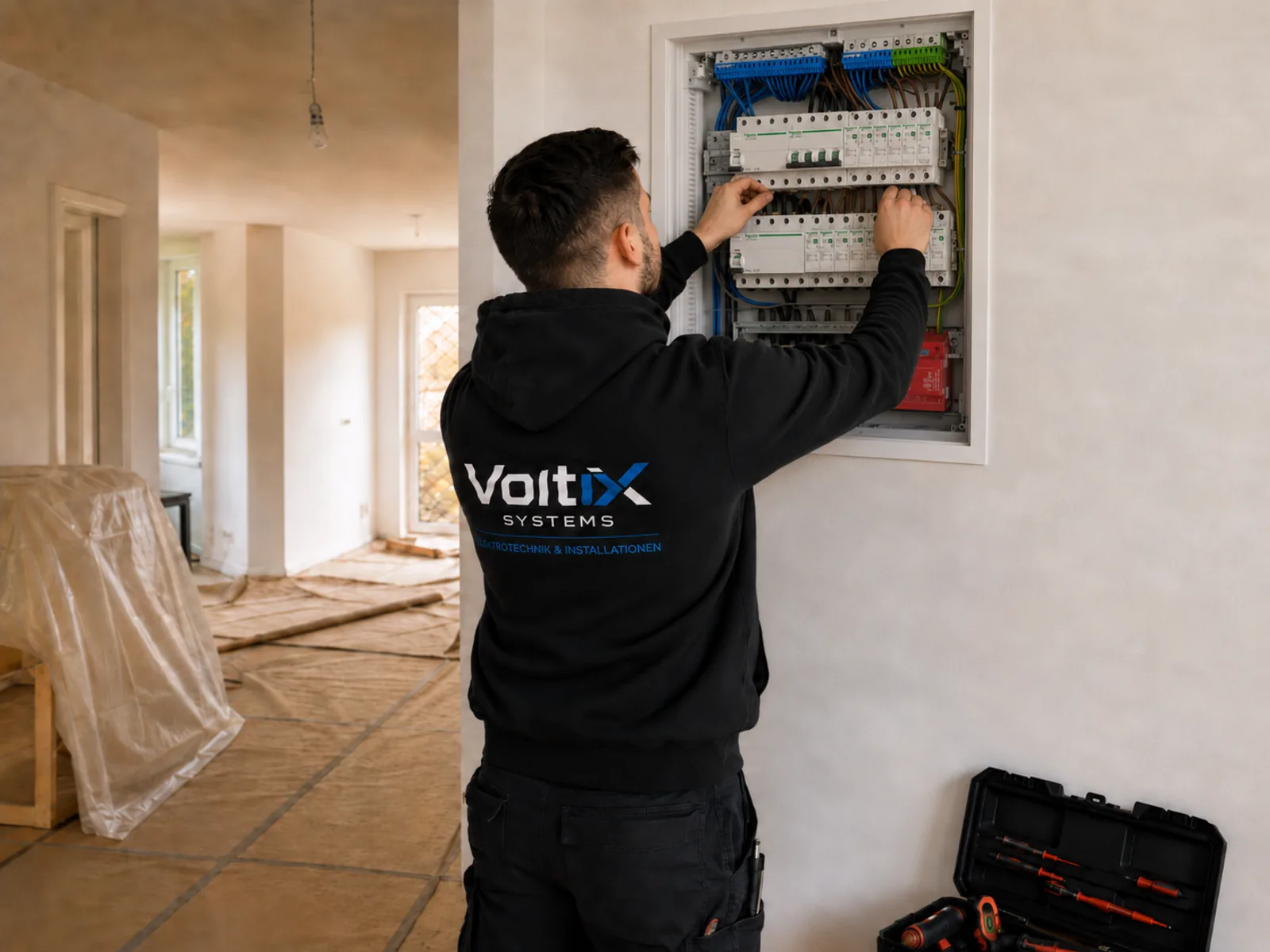 Elektroarbeiten bei Renovierung und Sanierung